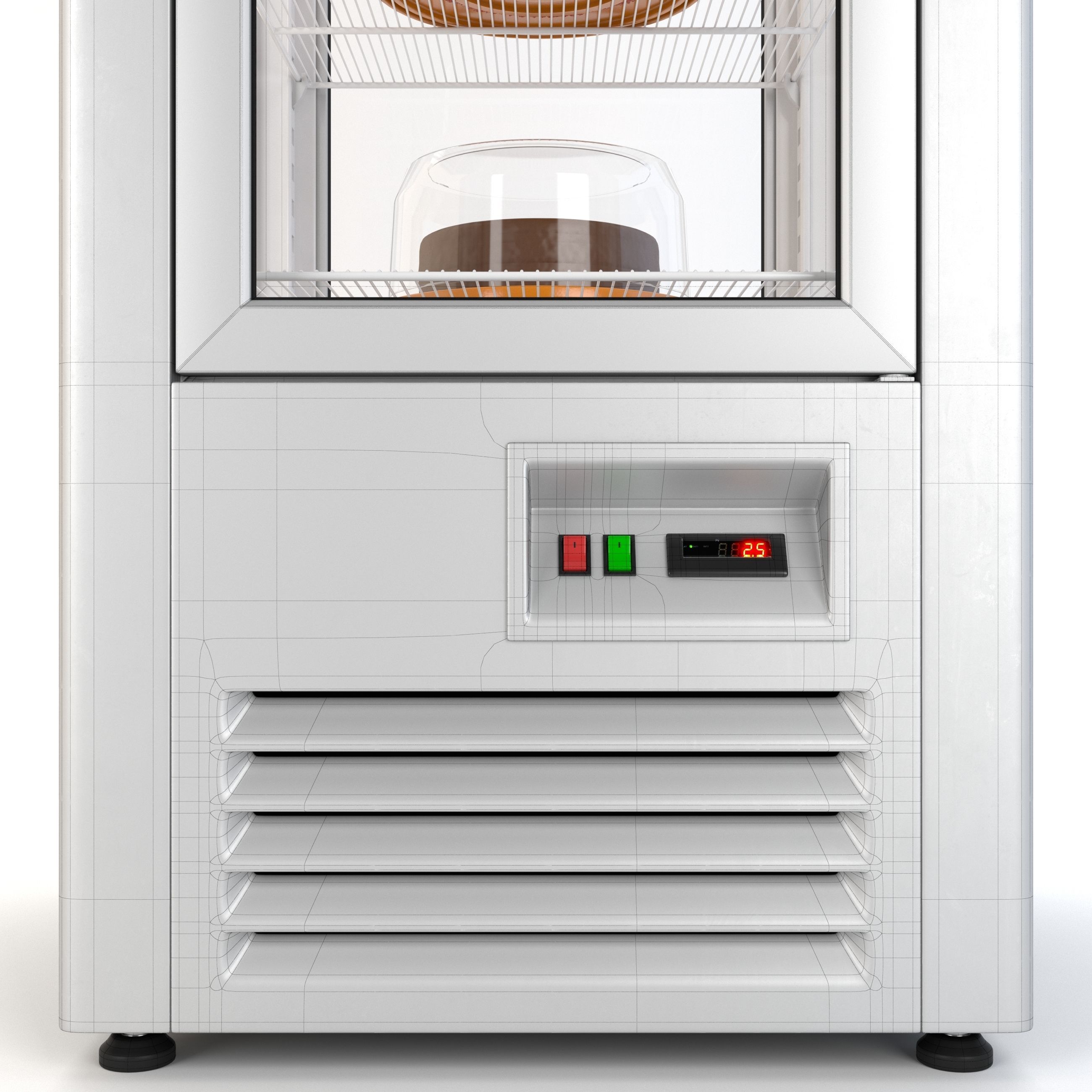 Pastry cabinet RS-04 3D model_8