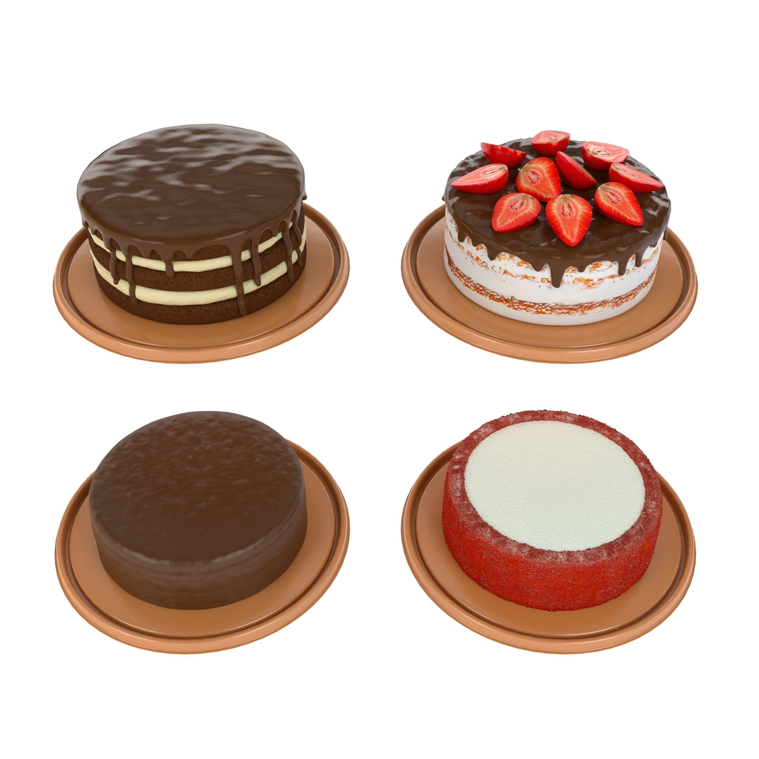 Pastry cabinet RS-04 3D model_5