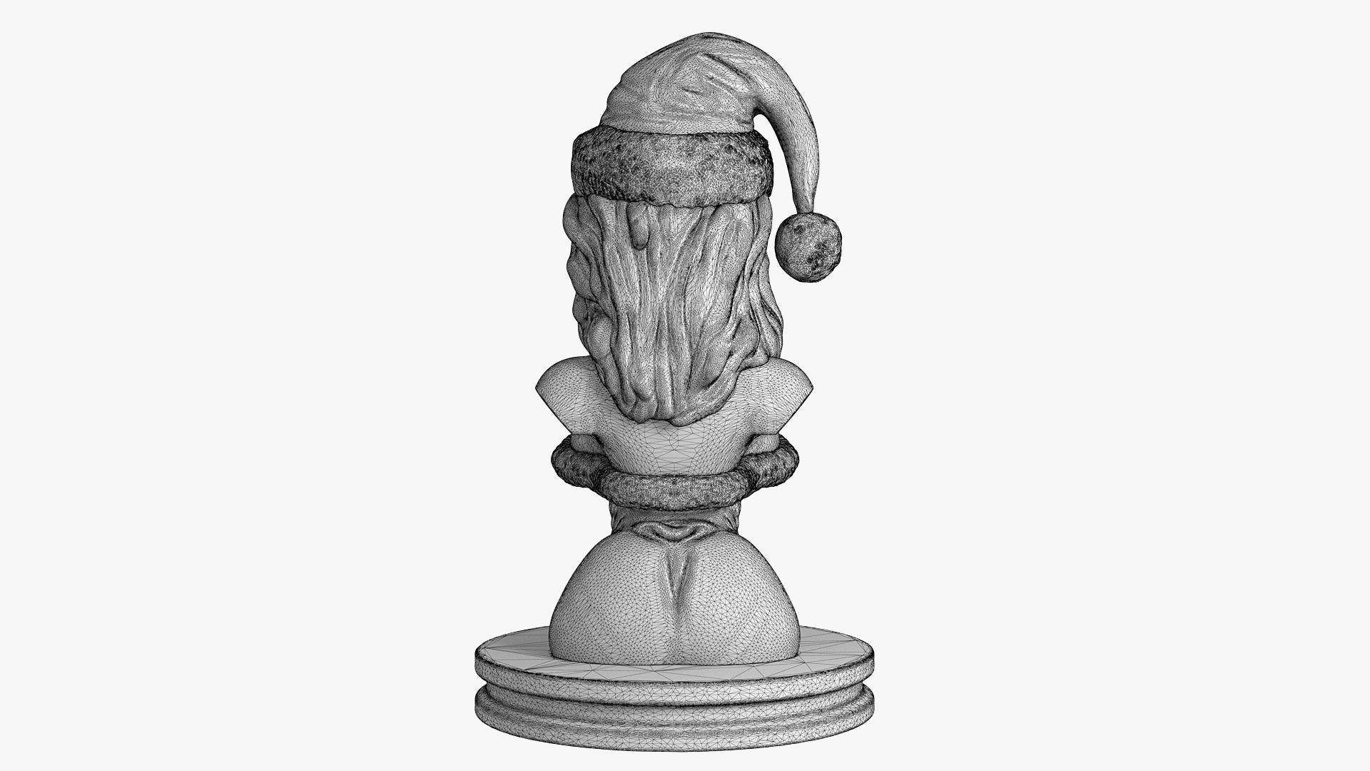 Sexy Santa Helper 3d Printable Bust 3D print model_18
