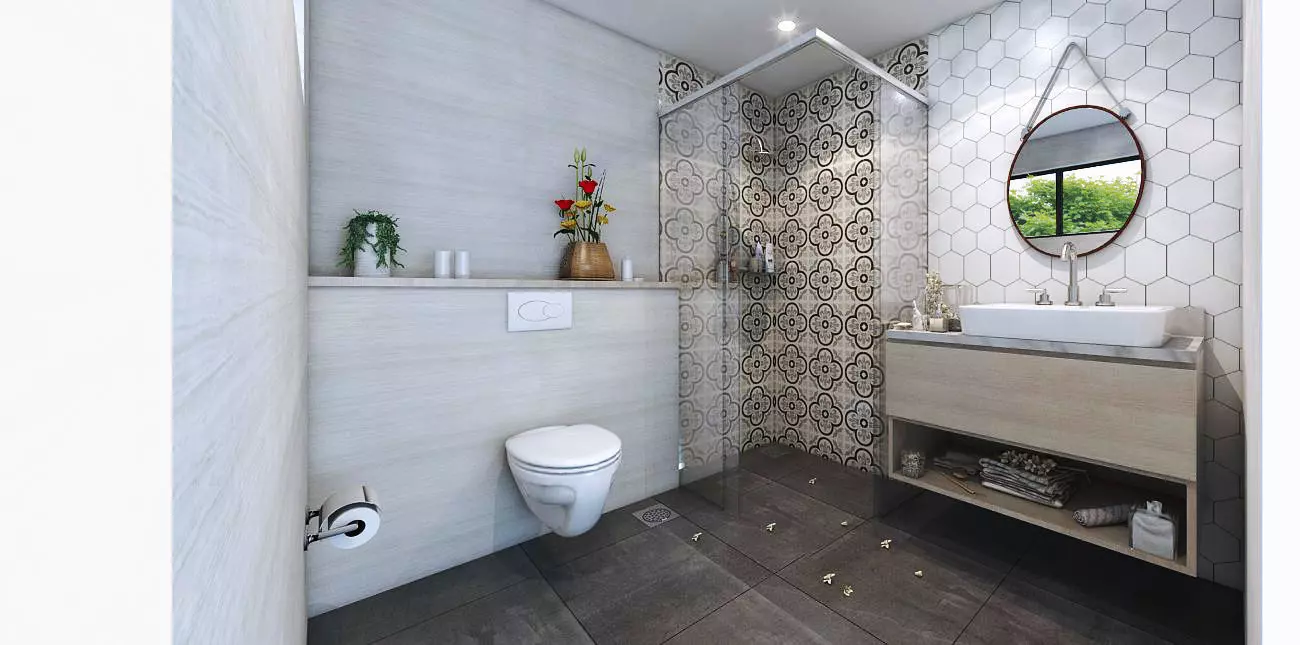 Bathroom interior Free 3D model