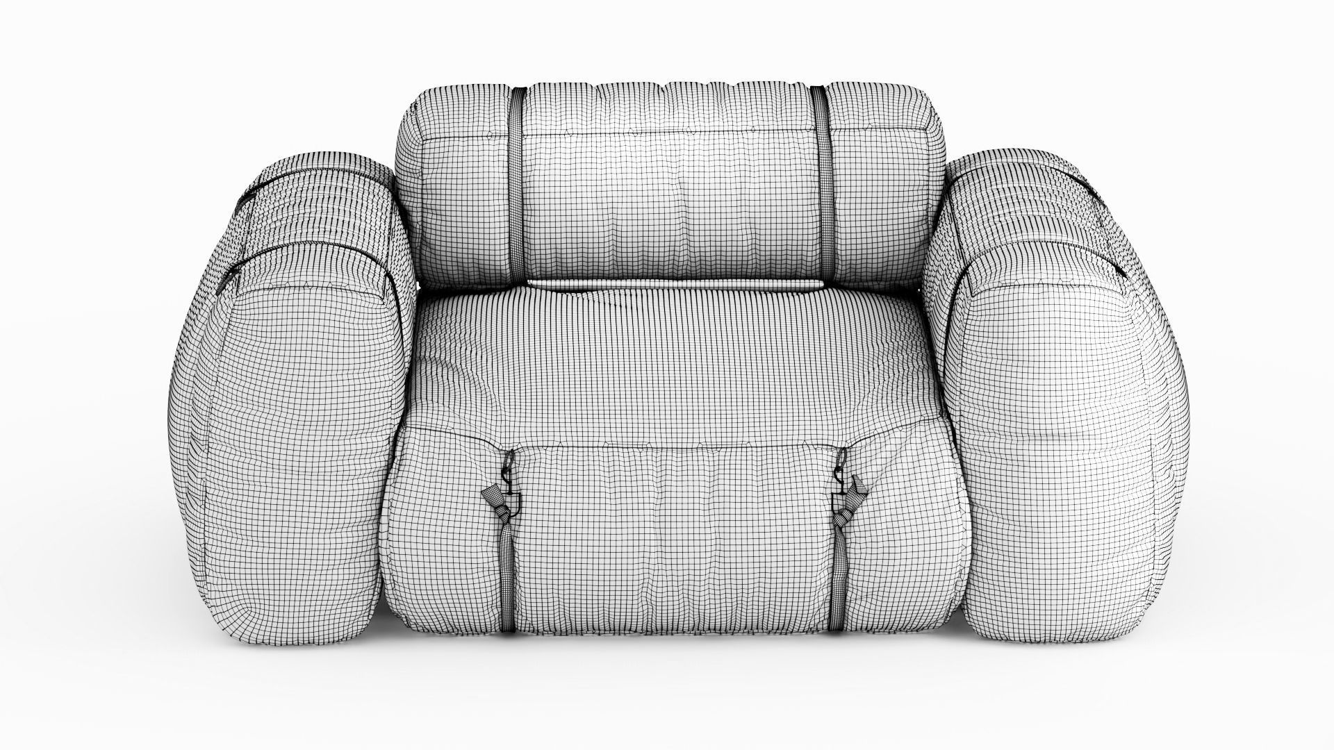 Armchair The Shearer  3D model_7