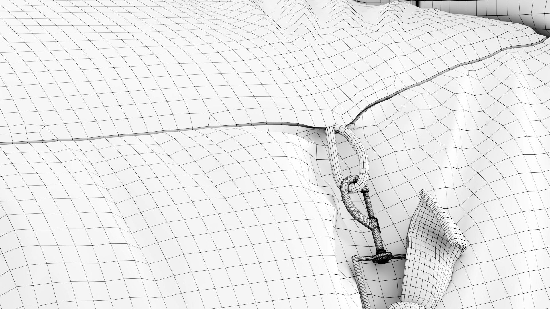 Armchair The Shearer  3D model_11