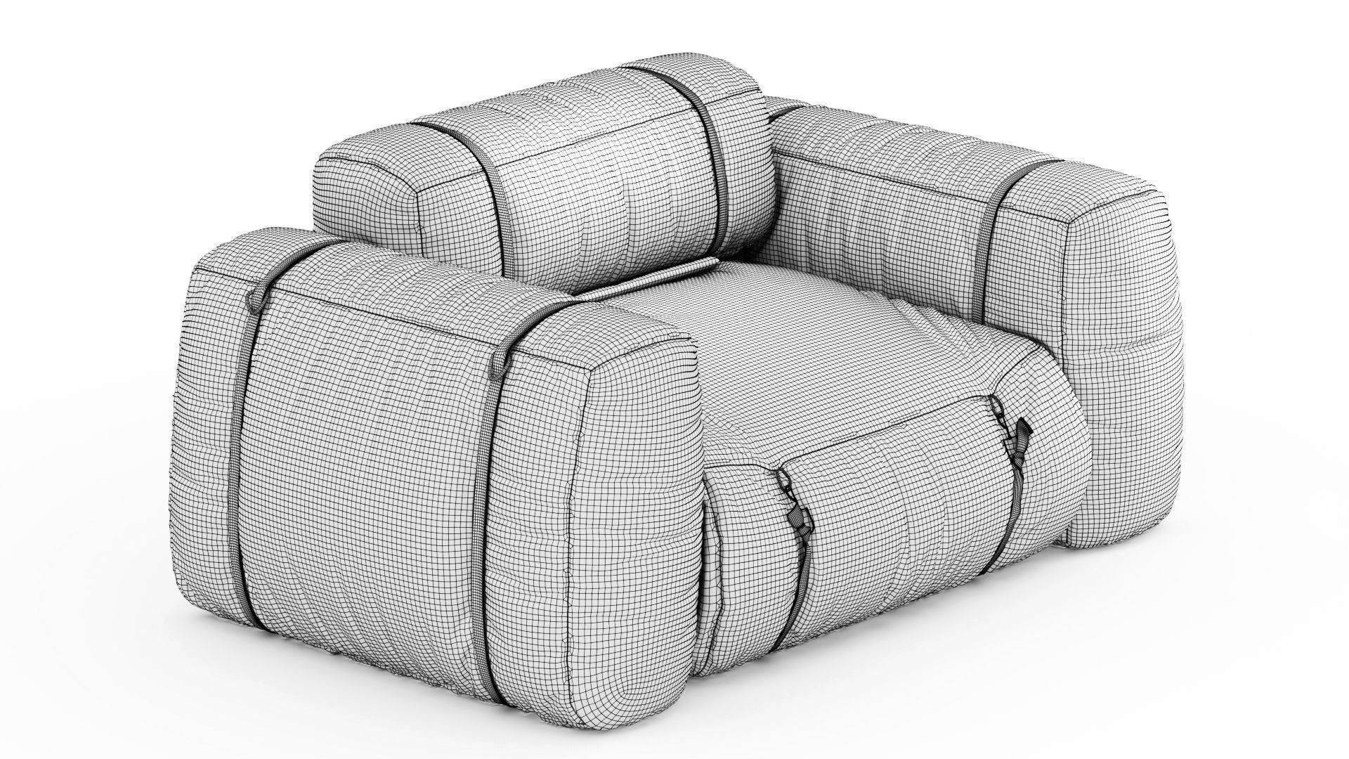 Armchair The Shearer  3D model_8