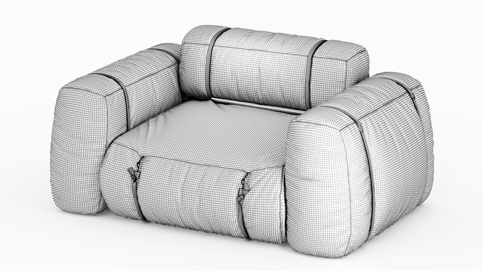 Armchair The Shearer  3D model_6