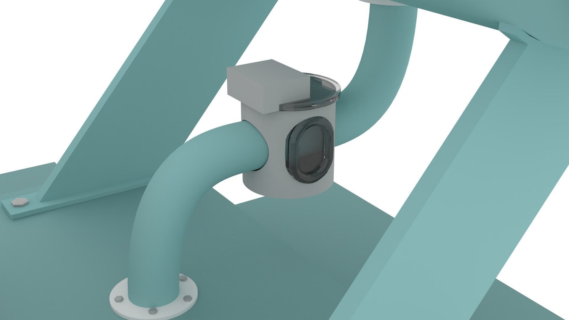 Electrical Power Transformer - Electrical Engineering 3D model_9