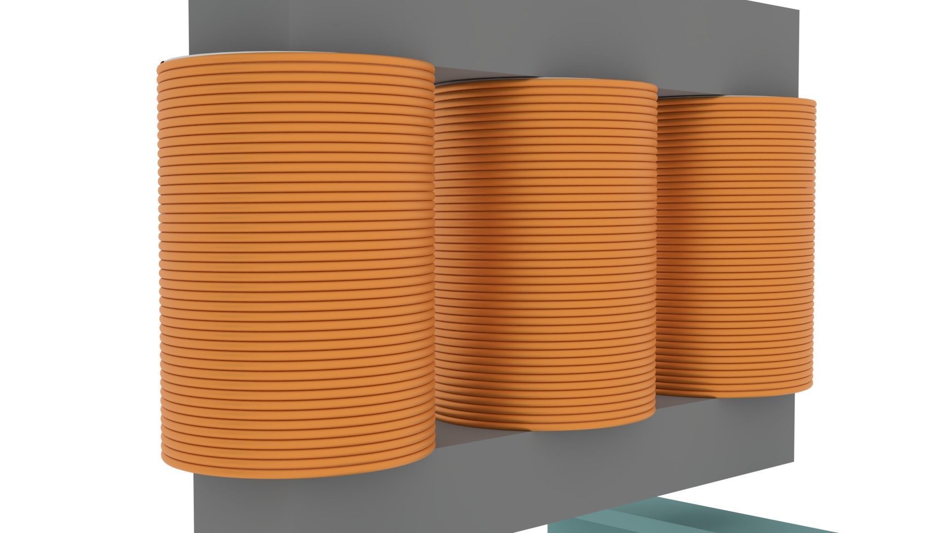 Electrical Power Transformer - Electrical Engineering 3D model_12
