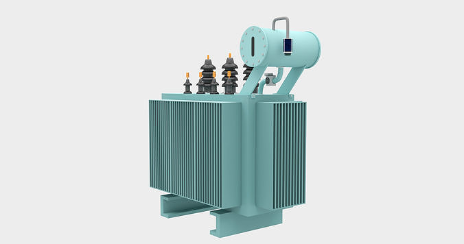 Electrical Power Transformer - Electrical Engineering 3D model