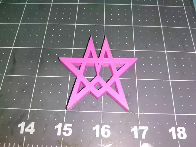 The Magic Mitzogram 3D print model