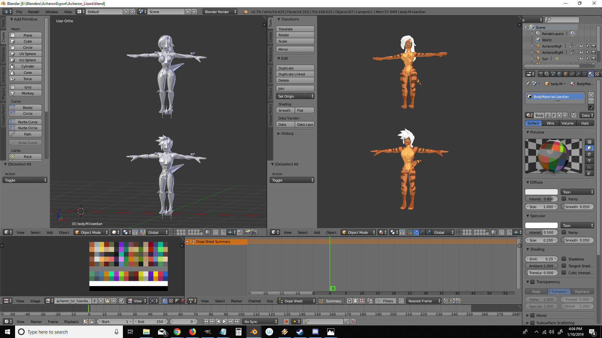 Acheron Series Dark Side 3D Model Collection_10