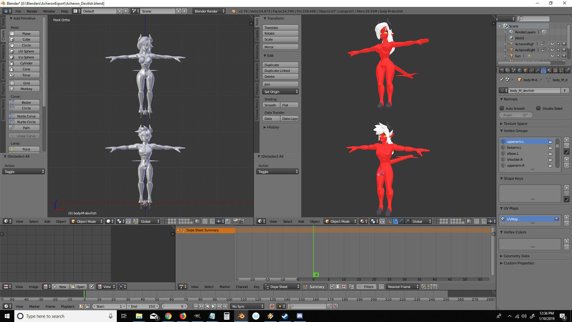 Acheron Series Dark Side 3D Model Collection_4