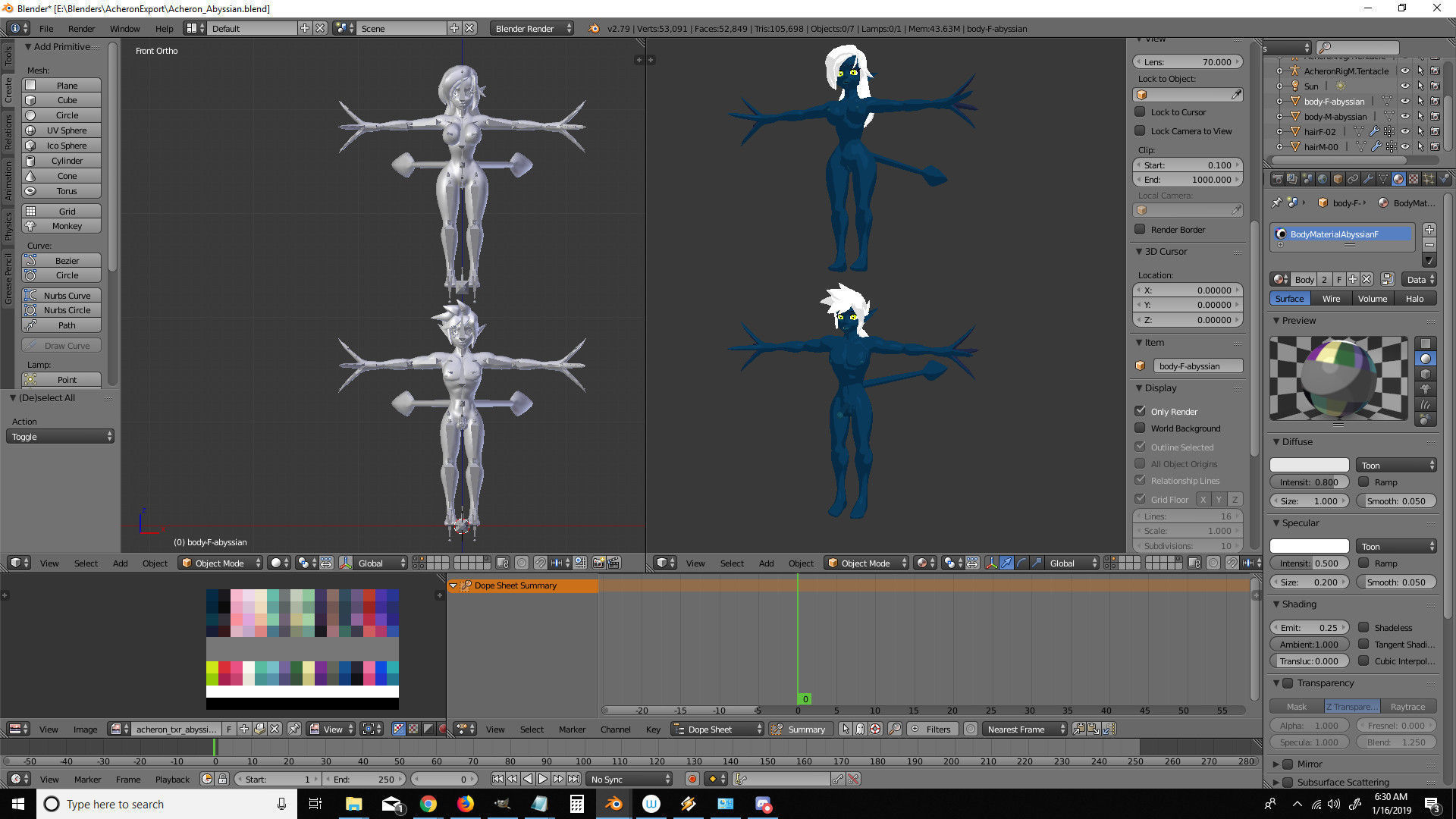 Acheron Series Dark Side 3D Model Collection_2