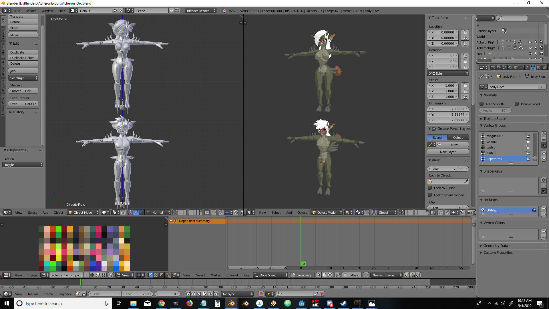 Acheron Series Dark Side 3D Model Collection_8