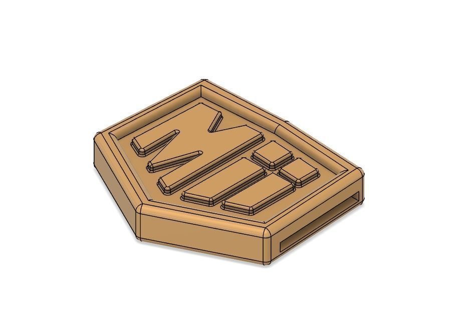 Mii Fighter Belt and Buckle Smash Ultimate 3D print model_6