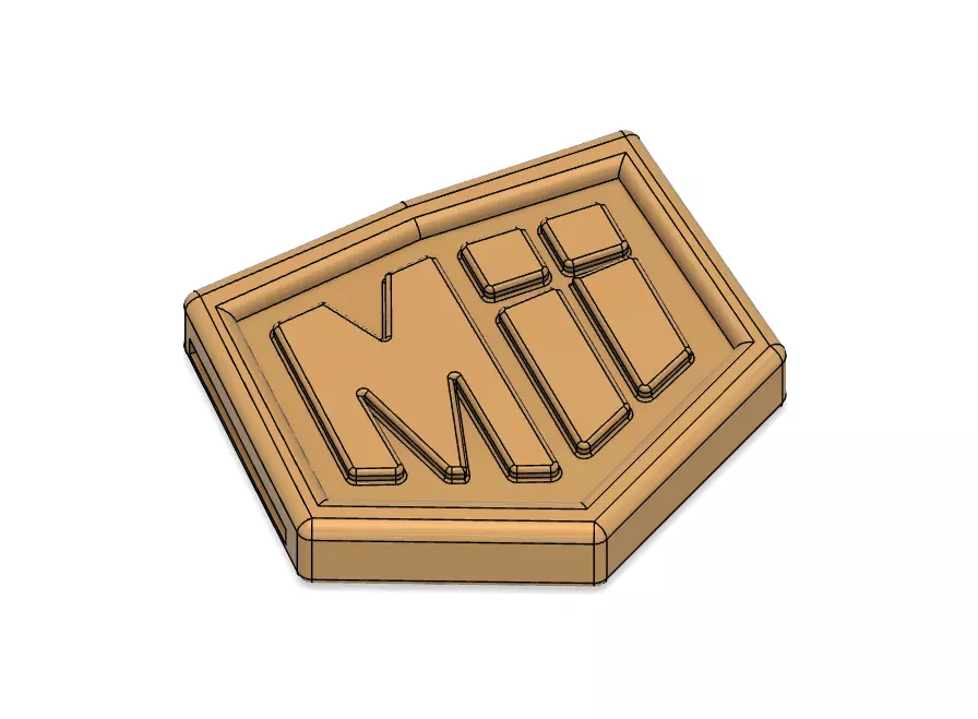 Mii Fighter Belt and Buckle Smash Ultimate 3D print model_0