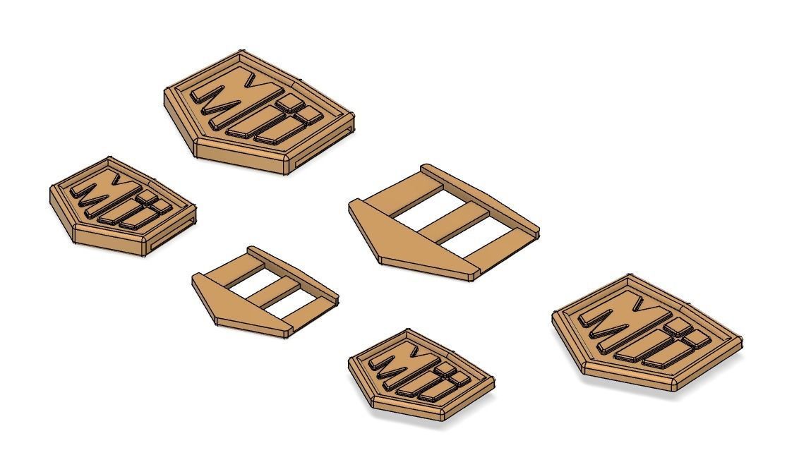 Mii Fighter Belt and Buckle Smash Ultimate 3D print model_1