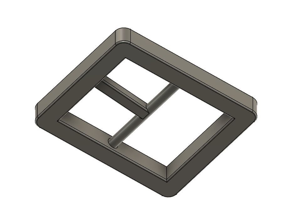 Mii Fighter Belt and Buckle Smash Ultimate 3D print model_12