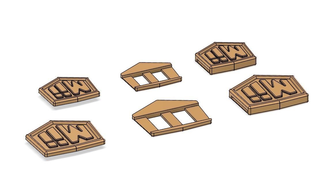 Mii Fighter Belt and Buckle Smash Ultimate 3D print model_3