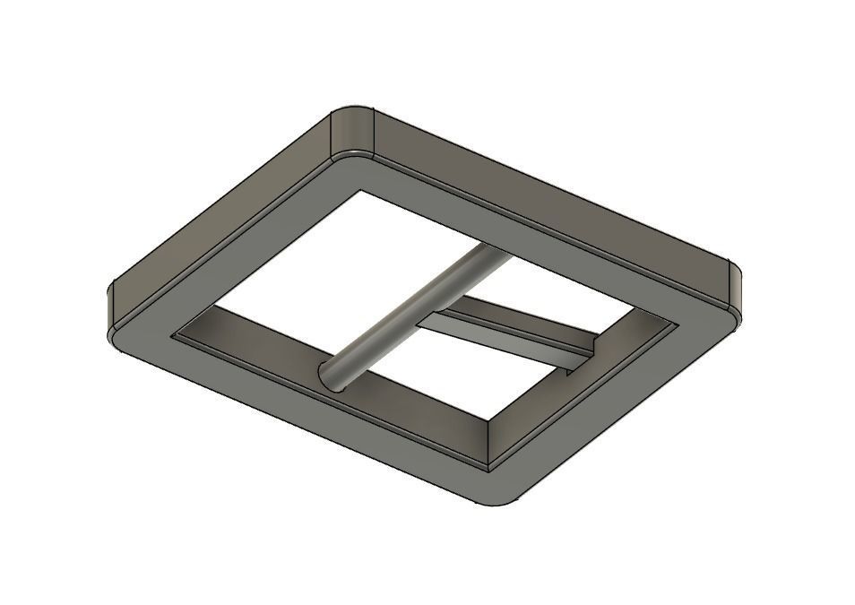 Mii Fighter Belt and Buckle Smash Ultimate 3D print model_10