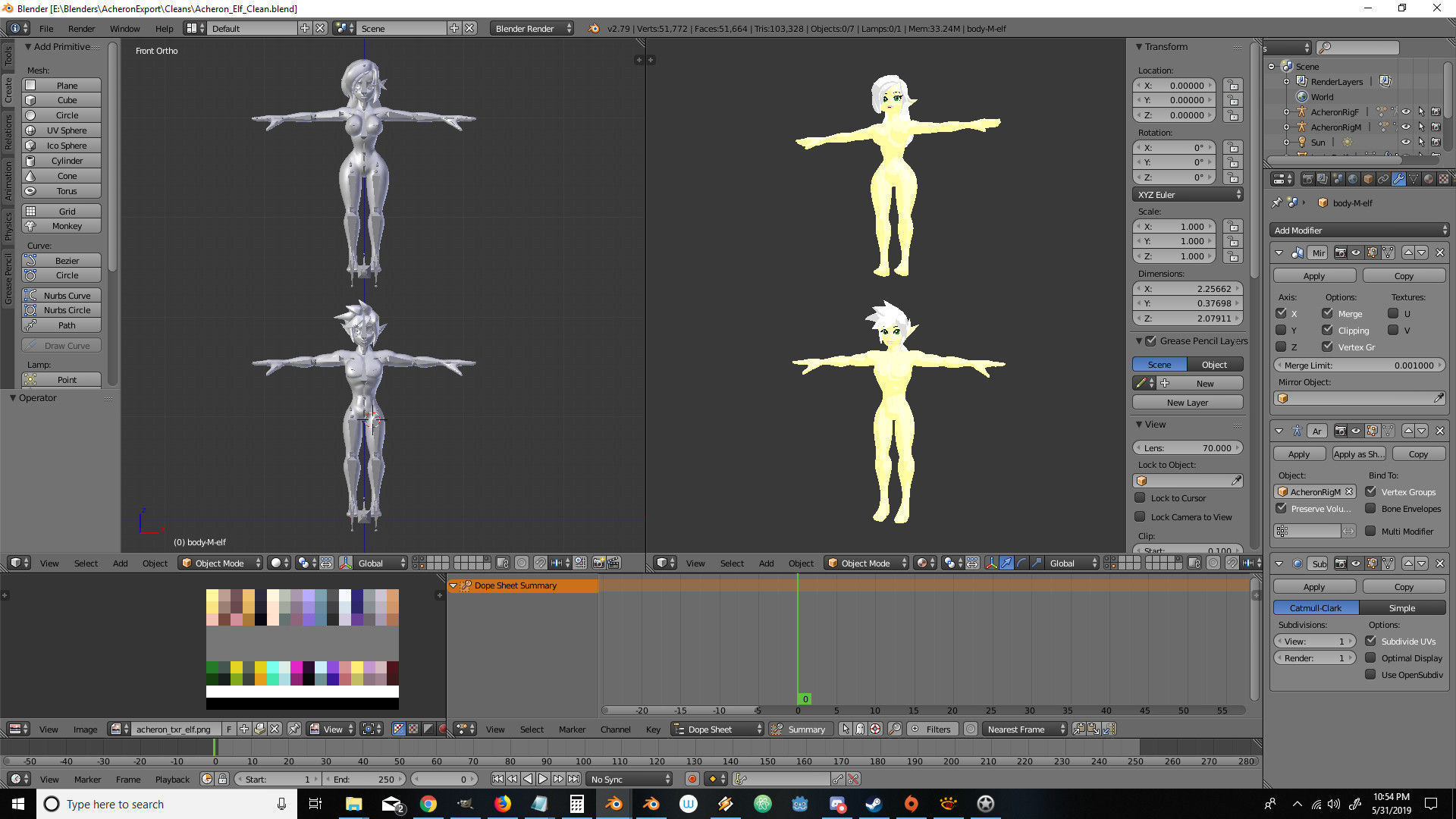 Acheron Series Starter Pack Clean   3D Model Collection_13