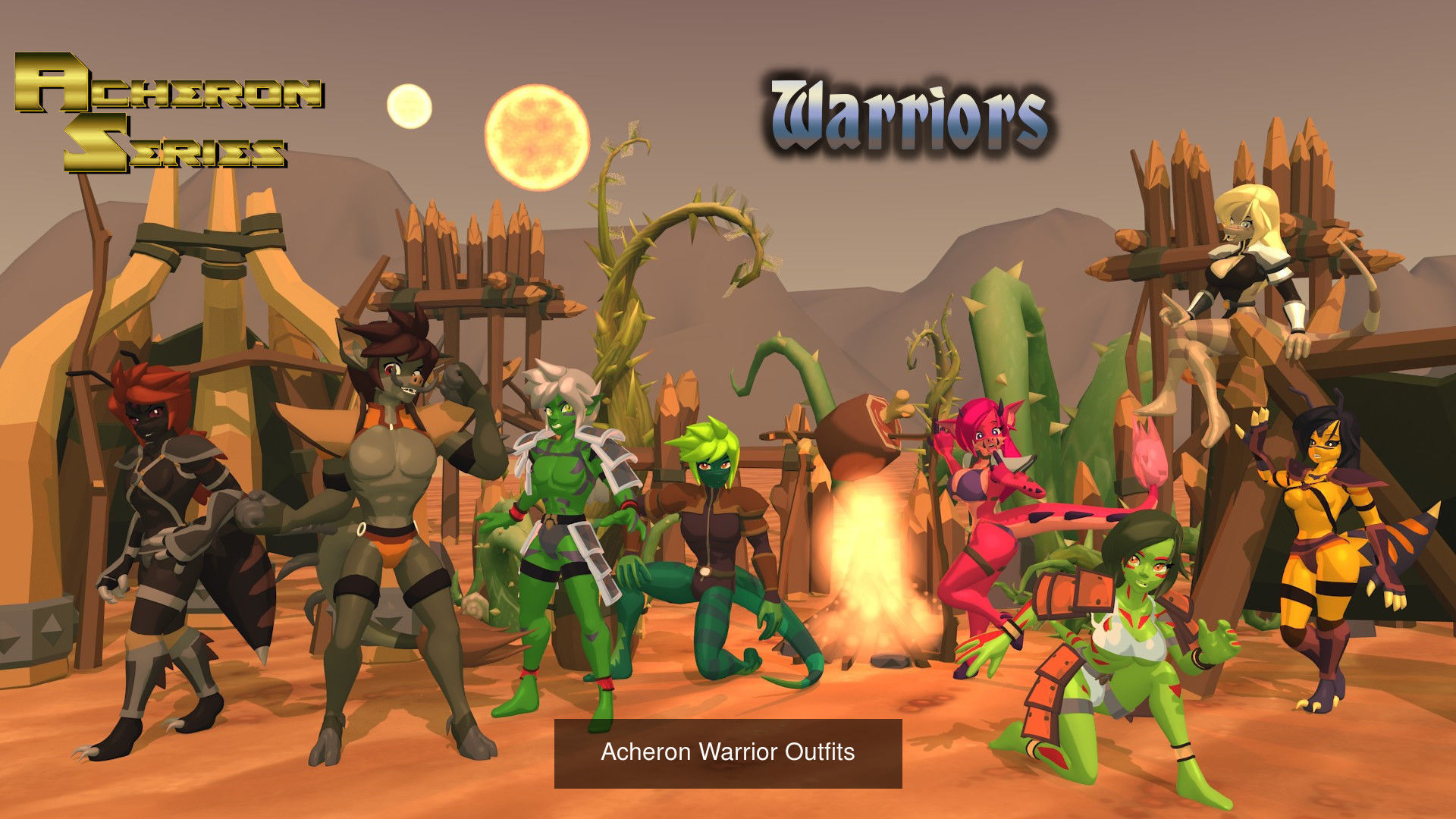 Acheron Series Starter Pack Clean   3D Model Collection_18