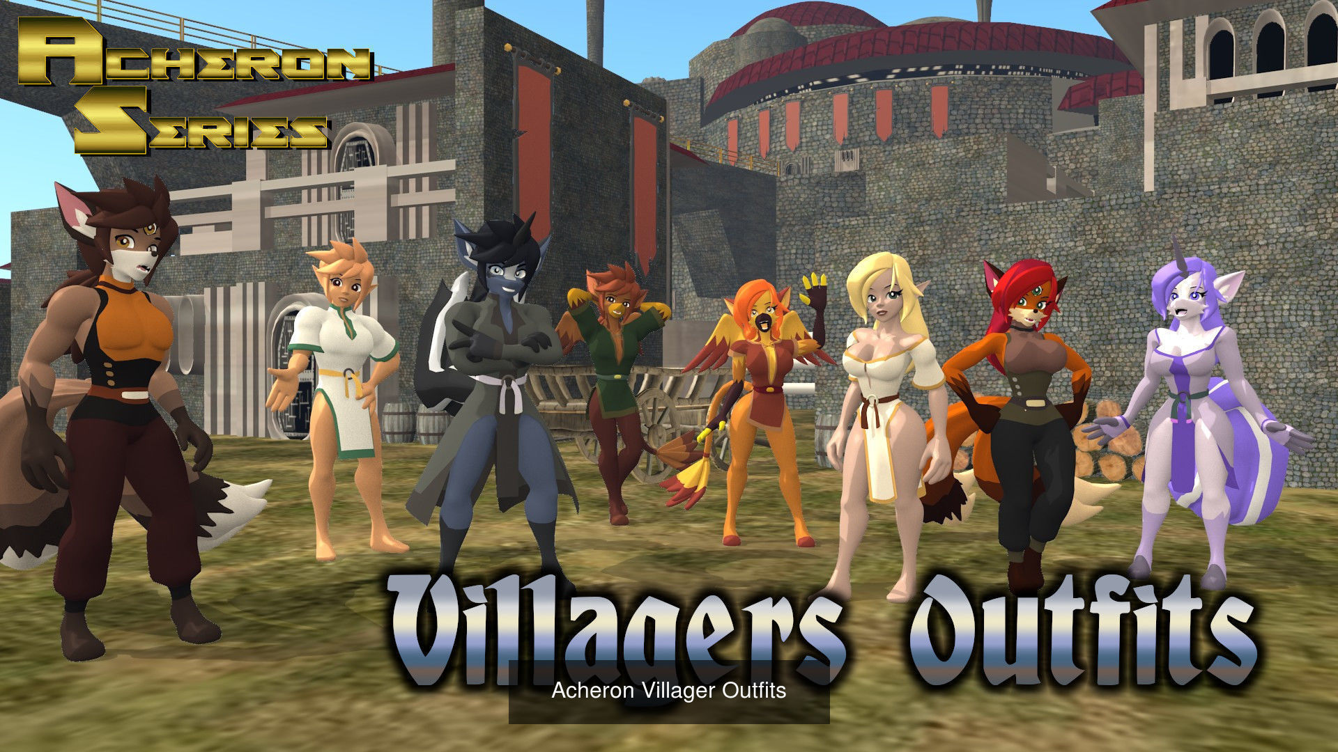 Acheron Series Starter Pack Clean   3D Model Collection_19