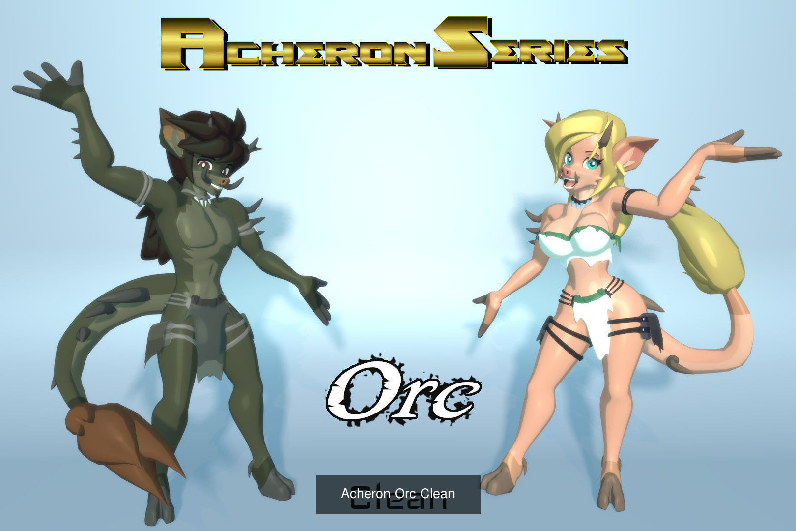 Acheron Series Starter Pack Clean   3D Model Collection_6