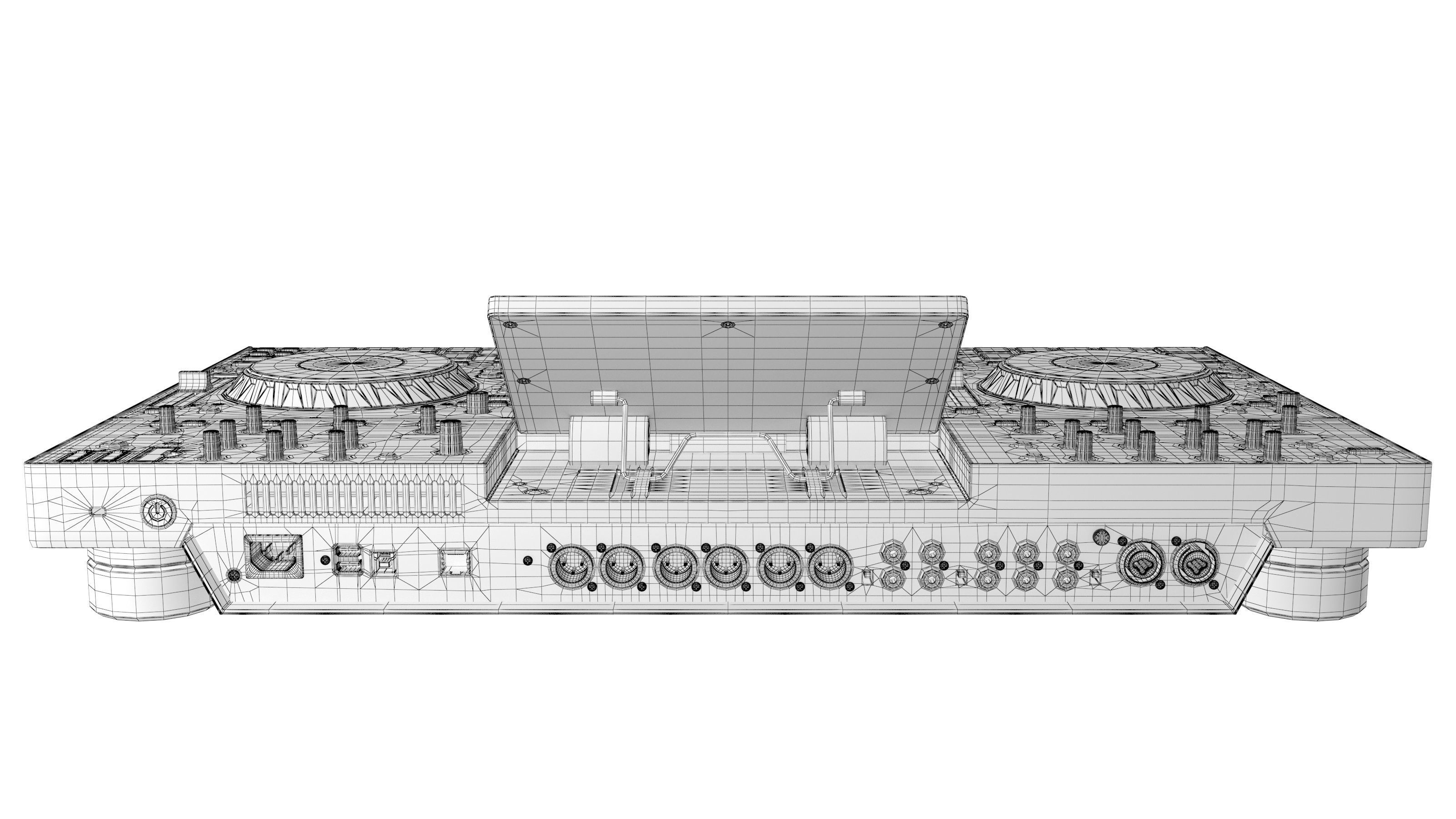 Denon DJ Prime 4 3D model_13