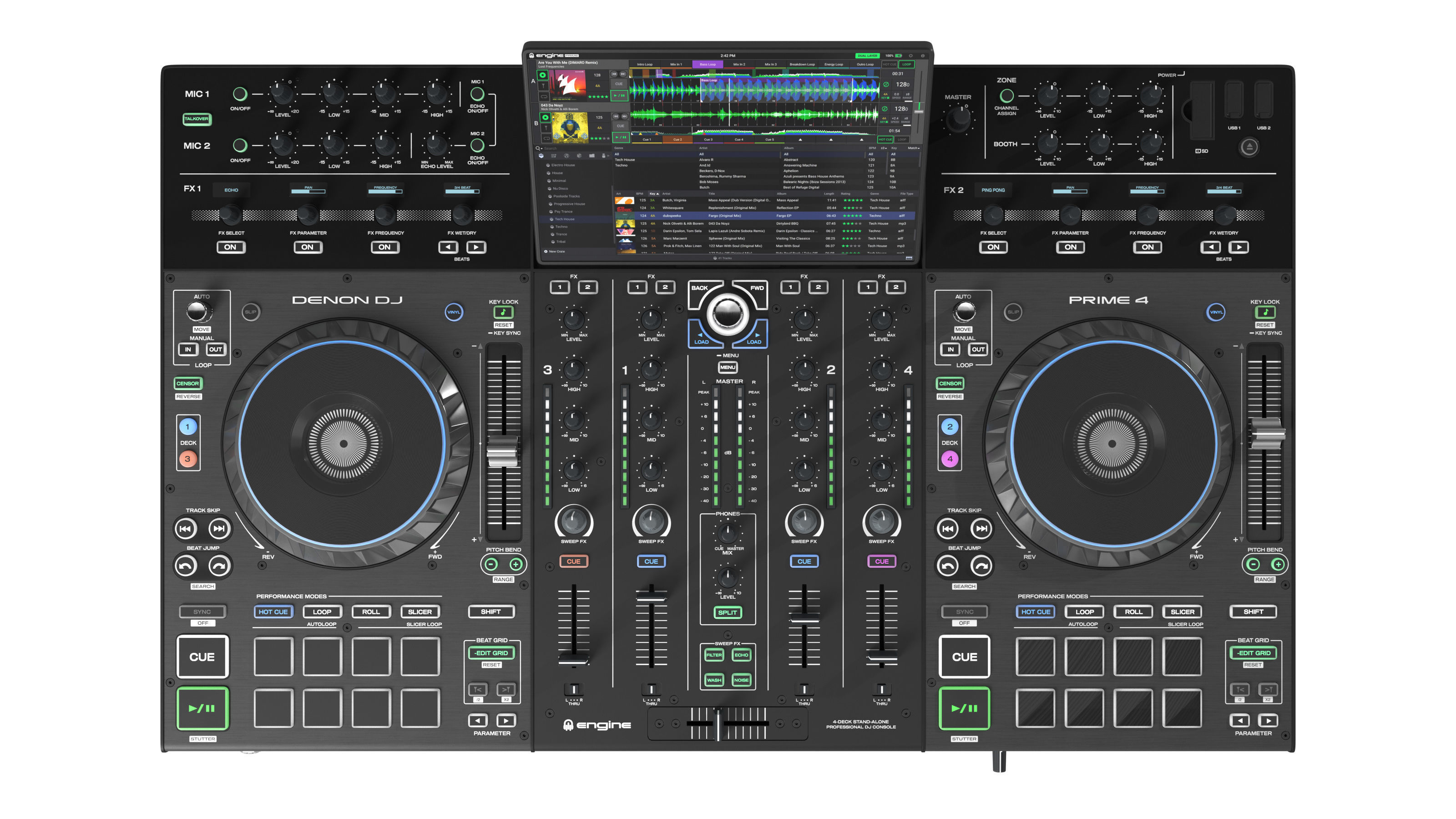Denon DJ Prime 4 3D model_2