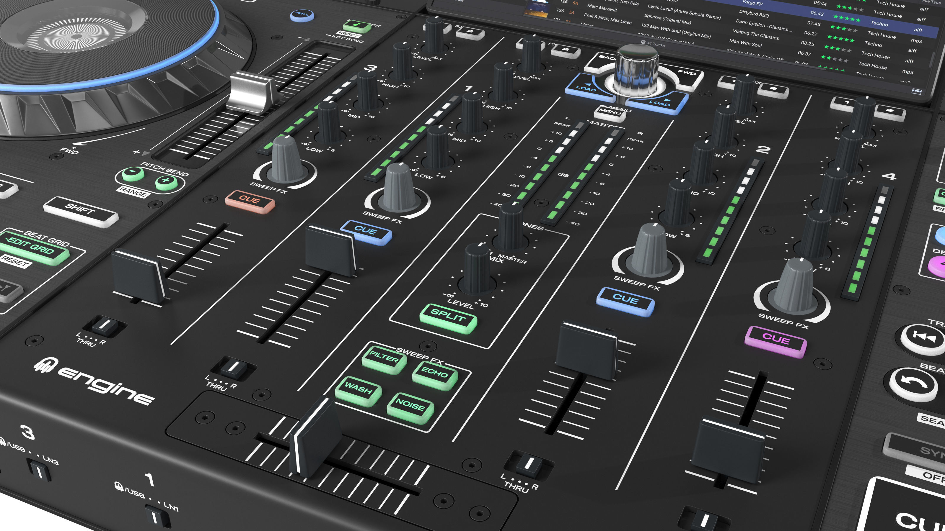 Denon DJ Prime 4 3D model_7