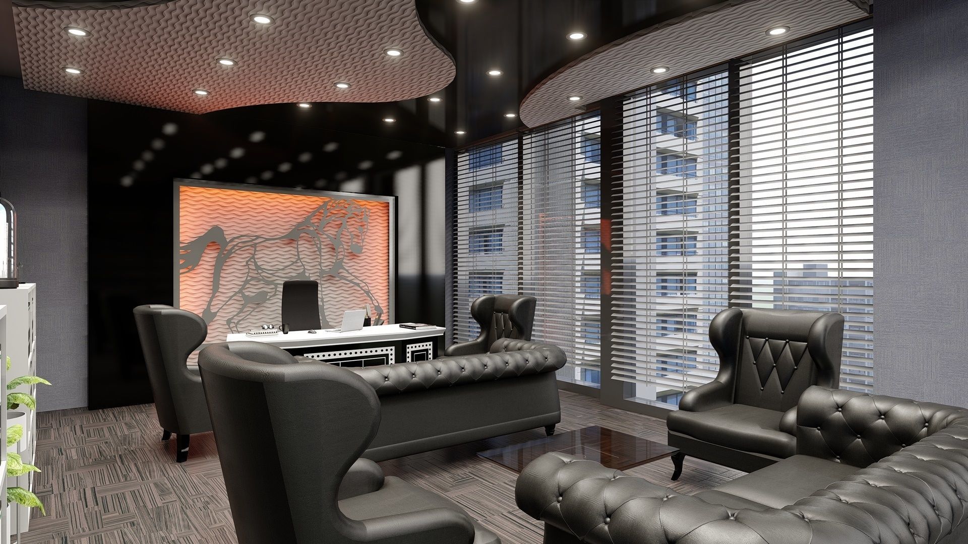 OFFICE DESIGN Free 3D model_2
