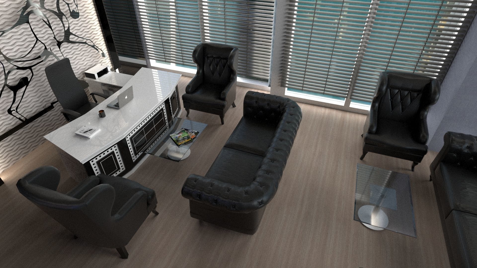 OFFICE DESIGN Free 3D model_30