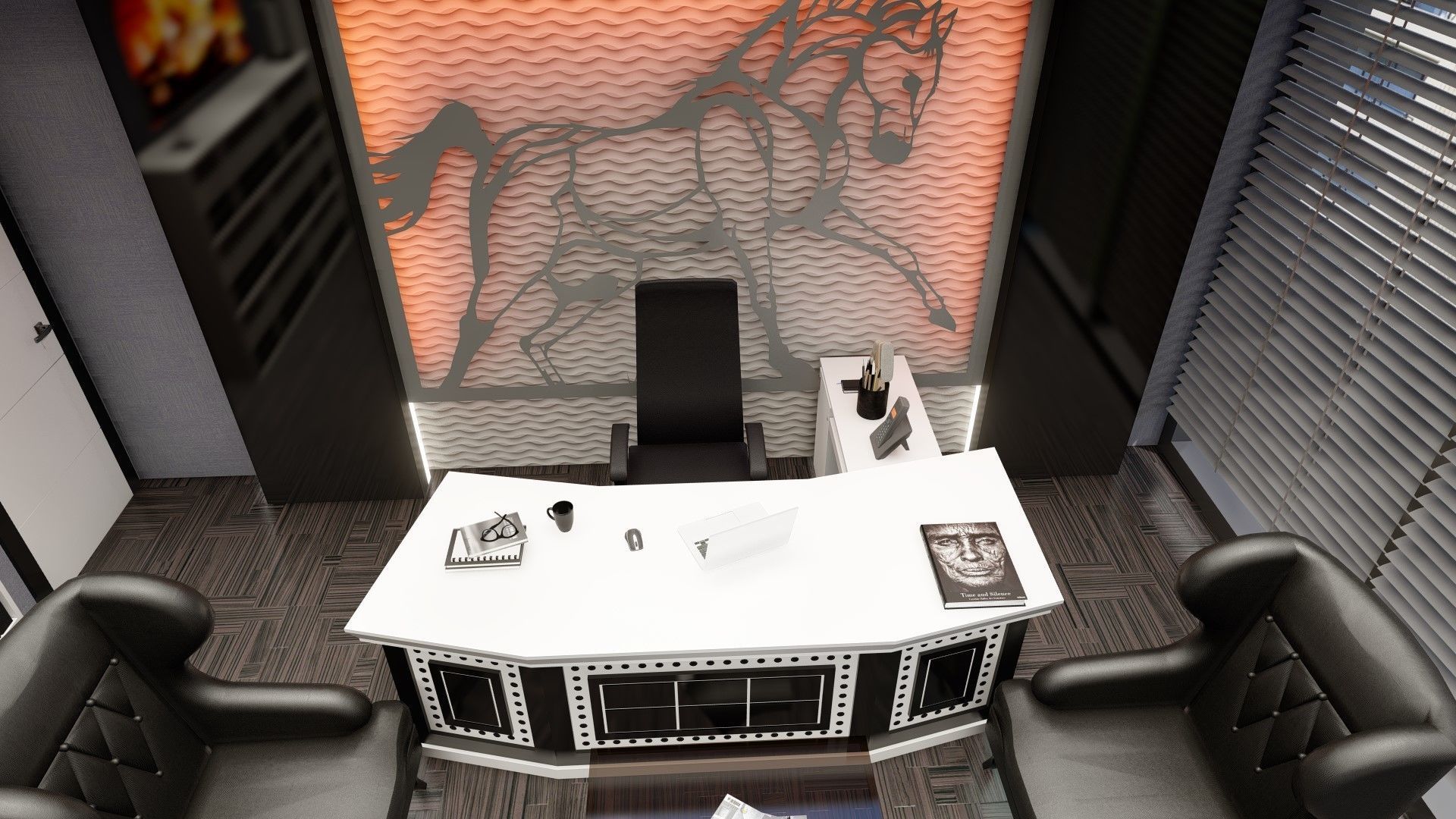 OFFICE DESIGN Free 3D model_39