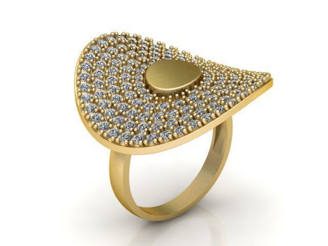 Collection 3d Ring Jewellery Models bulk 3D print model_64