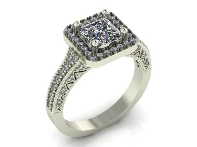 Collection 3d Ring Jewellery Models bulk 3D print model_12