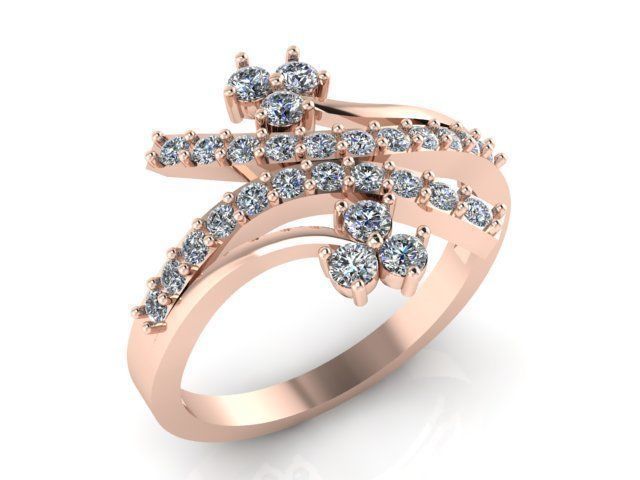 Collection 3d Ring Jewellery Models bulk 3D print model_25