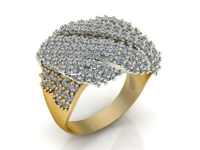 Collection 3d Ring Jewellery Models bulk 3D print model_24