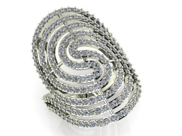 Collection 3d Ring Jewellery Models bulk 3D print model_100