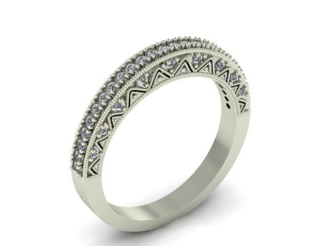 Collection 3d Ring Jewellery Models bulk 3D print model_106