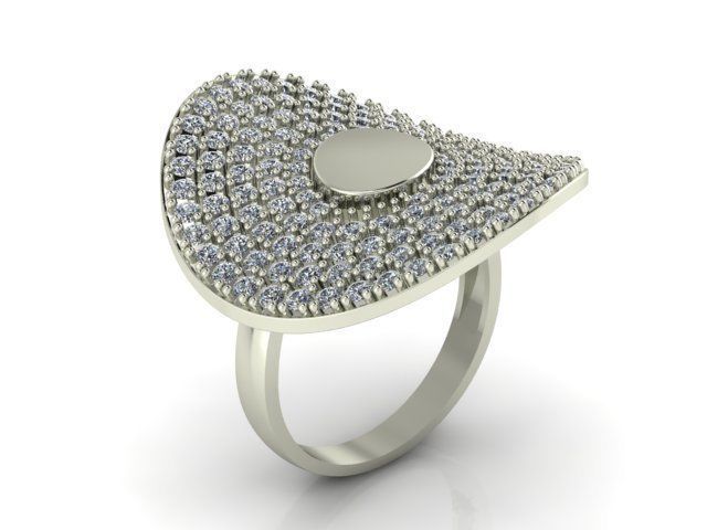 Collection 3d Ring Jewellery Models bulk 3D print model_68