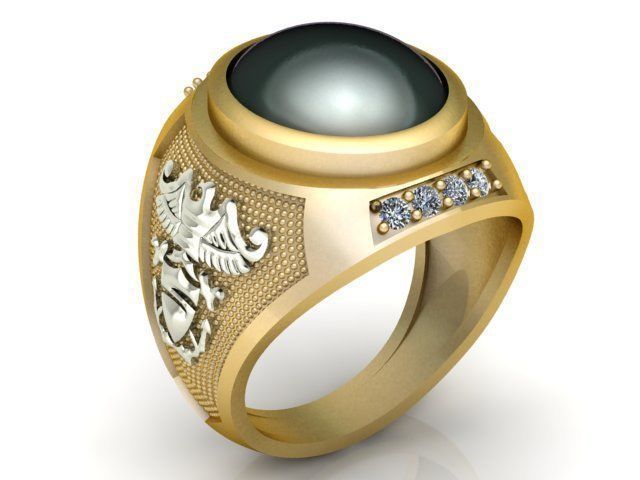 Collection 3d Ring Jewellery Models bulk 3D print model_8