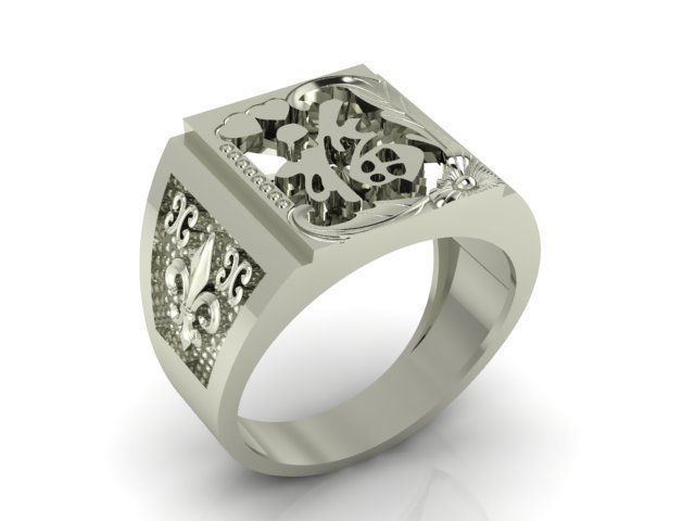 Collection 3d Ring Jewellery Models bulk 3D print model_19