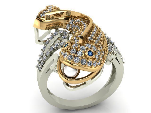 Collection 3d Ring Jewellery Models bulk 3D print model_53