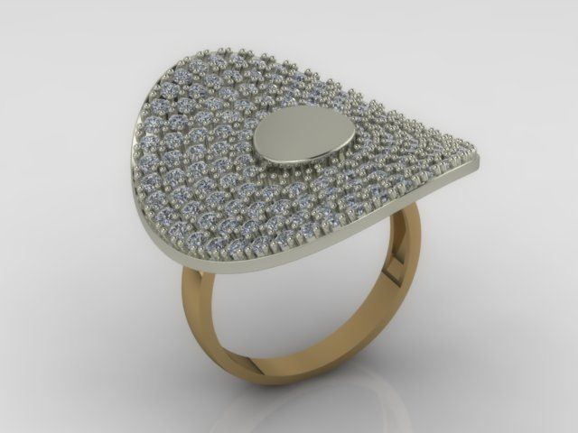 Collection 3d Ring Jewellery Models bulk 3D print model_10