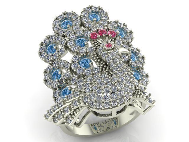 Collection 3d Ring Jewellery Models bulk 3D print model_27