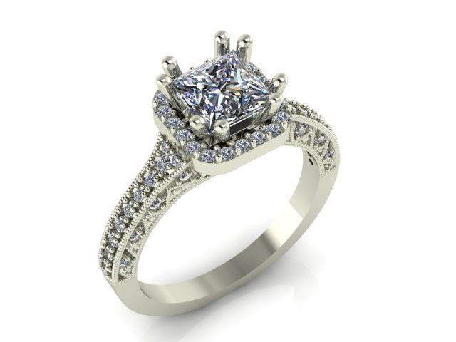 Collection 3d Ring Jewellery Models bulk 3D print model_14