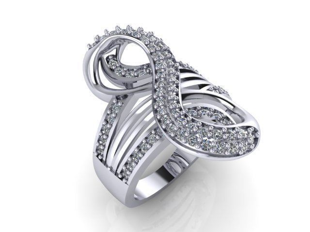 Collection 3d Ring Jewellery Models bulk 3D print model_79