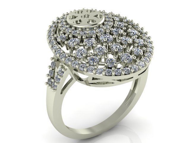 Collection 3d Ring Jewellery Models bulk 3D print model_59