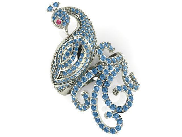 Collection 3d Ring Jewellery Models bulk 3D print model_32