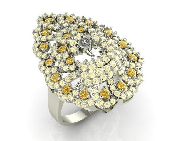 Collection 3d Ring Jewellery Models bulk 3D print model_40