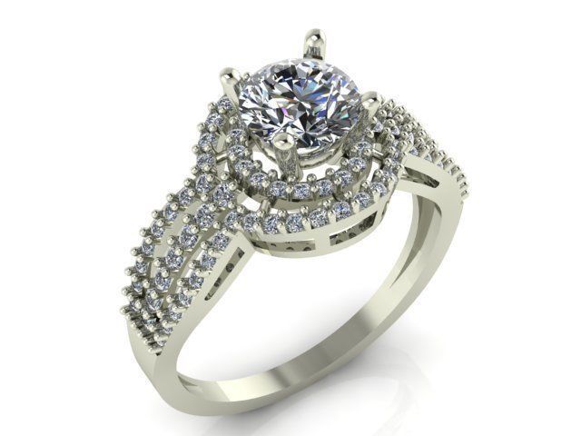 Collection 3d Ring Jewellery Models bulk 3D print model_28